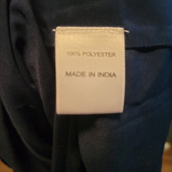 Jessakae Senna Chiffon Dress Navy 2X - Picture 5 of 5